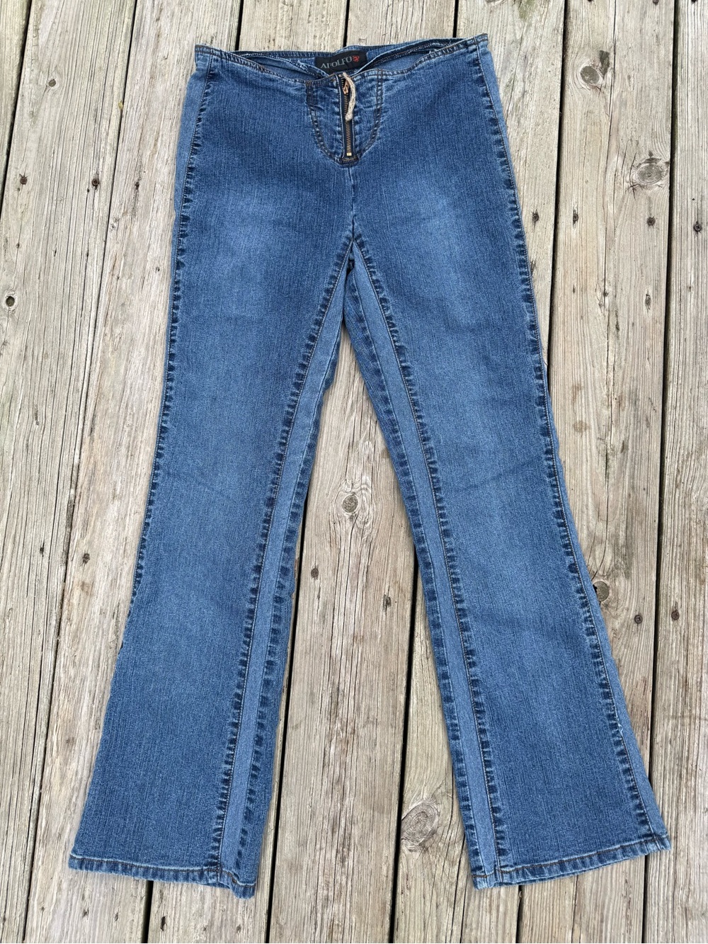 Y2K Adolfo vintage 90s women’s 8 denim blue jean